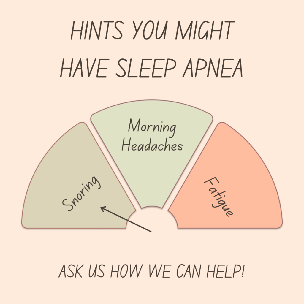 Hints of Sleep Apnea